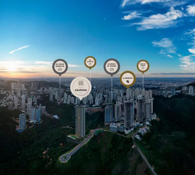 Mapa do Reserva Jardins